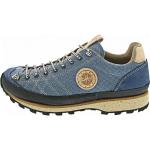 Blaue Lomer Bio Wanderschuhe & Wanderstiefel mit Schnürsenkel aus Textil mit herausnehmbarem Fußbett für Herren Größe 39 