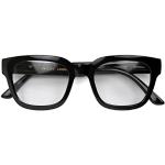 Schwarze Rechteckige Brillenfassungen aus Polycarbonat für Herren 