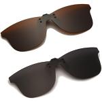 Braune Sonnenbrillen polarisiert für Herren 