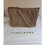 Longchamp Le Foulonné taupe Shopper Damen
