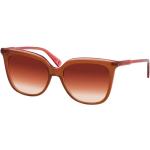 Braune LONGCHAMP Sonnenbrillen mit Sehstärke aus Kunststoff für Damen 