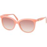 Rosa LONGCHAMP Runde Runde Sonnenbrillen aus Kunststoff für Damen 