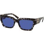 Graue LONGCHAMP Quadratische Sonnenbrillen mit Sehstärke aus Kunststoff für Damen 
