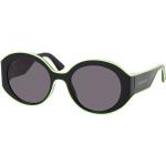 Schwarze LONGCHAMP Runde Kunststoffsonnenbrillen für Damen 