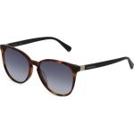 Reduzierte Braune LONGCHAMP Ovale Ovale Sonnenbrillen aus Kunststoff für Damen 