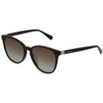 Schwarze LONGCHAMP Ovale Ovale Sonnenbrillen aus Kunststoff für Damen 
