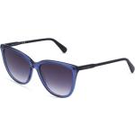 Blaue LONGCHAMP Kunststoffsonnenbrillen für Damen 