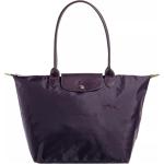 Violette LONGCHAMP Le pliage Lederhandtaschen aus Rindsleder für Damen 