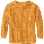 Gelbe Waschbär Bio Nachhaltige Longpullover für Kinder & Long Sweatshirts für Kinder aus Baumwolle Größe 92 