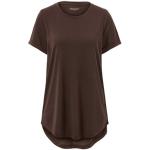 Braune TCHIBO T-Shirts aus Polyester für Damen Größe XS 