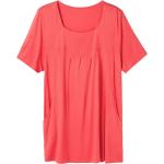 Rote Sheego Shirts mit Tasche aus Jersey für Damen Größe XXL Große Größen 