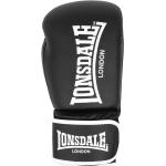 Lonsdale Ashdon Artificial Leather Boxing Gloves Schwarz 12 Oz