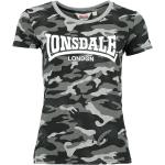 Camouflage Lonsdale T-Shirts enganliegend für Damen Größe XS 
