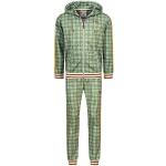Lonsdale Men's LITTLESTONE Trainingsanzug, Green/Yellow/Ecru, L (117117er Pack)