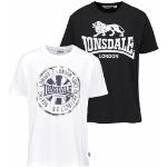 Reduzierte Schwarze Lonsdale T-Shirts aus Jersey für Herren Größe 5 XL 