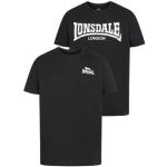 Reduzierte Schwarze Sportliche Lonsdale T-Shirts aus Jersey für Herren Größe 3 XL 