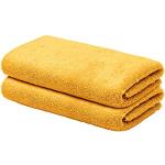 Reduzierte Gelbe Unifarbene Looks Gästehandtücher aus Frottee maschinenwaschbar 30x50 2-teilig 