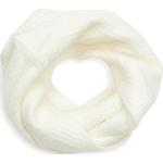 Reduzierte Weiße Pieces Loop Schlauchschals & Loop-Schals für Damen 