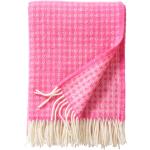 Reduzierte Pinke Wolldecken & Plaids aus Wolle 130x200 