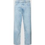 Hellblaue Melierte Loose Fit Esprit Baggy Jeans & Loose Fit Jeans aus Baumwolle für Herren 