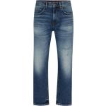 Blaue Loose Fit HUGO BOSS HUGO Nachhaltige Stretch-Jeans aus Baumwolle für Herren Weite 30, Länge 32 