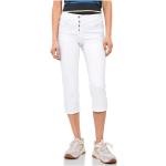 Weiße Loose Fit CECIL Slim Fit Jeans aus Baumwolle für Damen für den für den Sommer 