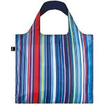 LOQI Artist Nautical Stripes Bag Strandtasche, 50 cm, 20 liters, Mehrfarbig (Multicolour)