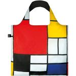 Bunte loqi Mondrian Einkaufstaschen & Shopping Bags aus Polyester 