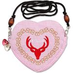 Rosa Motiv Trachtentaschen & Dirndltaschen für Damen zum Oktoberfest 