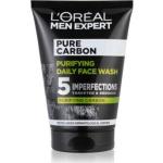 L'Oréal Paris Men Expert Pure Carbon Purifying Daily Face Wash Reinigungsgel Fettige Haut 100 ml für Manner