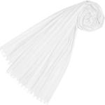 Weiße Casual Lorenzo Cana Pashmina-Schals aus Baumwolle für Damen 