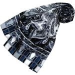 Blaue Paisley Elegante Lorenzo Cana Pashmina-Schals aus Seide für Damen 