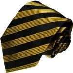 Schwarze Gestreifte Lorenzo Cana Krawatten-Sets aus Seide für Herren 
