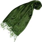 Grüne Paisley Elegante Lorenzo Cana Pashmina-Schals aus Pelz für Damen für den für den Sommer 