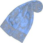 Reduzierte Blaue Elegante Lorenzo Cana Seidentücher aus Seide für Damen für den für den Winter 