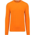Reduzierte Orange Kaschmir-Pullover aus Wolle für Herren Größe M 