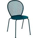 Rustikale Fermob Designer Stühle aus Polyrattan Outdoor 