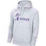 Weiße Nike LA Lakers Herrenhoodies & Herrenkapuzenpullover aus Baumwolle Größe L für den für den Herbst 