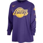 Lila Nike Essentials LA Lakers T-Shirts für Damen Größe M 