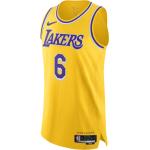 Los Angeles Lakers Icon Edition 2022/23 Nike Dri-FIT ADV NBA Authentic Trikot für Herren - Gelb