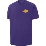 Lila Nike LA Lakers T-Shirts für Herren Größe L 