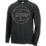 Schwarze Nike Dri-Fit LA Lakers Herrensweatshirts mit Basketball-Motiv Größe S 
