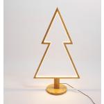 Reduzierte Braune 90 cm Lotti LED-Weihnachtsbäume aus Massivholz 