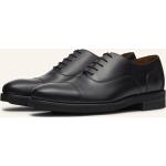 Schwarze Business Lottusse Hochzeitsschuhe & Oxford Schuhe mit Schnürsenkel aus Rindsleder für Herren Größe 38,5 