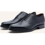 Schwarze Business Lottusse Hochzeitsschuhe & Oxford Schuhe mit Schnürsenkel aus Rindsleder für Herren Größe 44,5 mit Absatzhöhe bis 3cm 