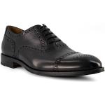Reduzierte Schwarze Business Hochzeitsschuhe & Oxford Schuhe mit Schnürsenkel aus Glattleder für Herren 