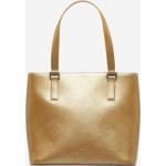 Goldene Louis Vuitton Lederhandtaschen aus Leder für Damen 