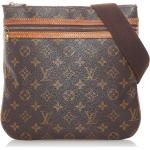 Reduzierte Braune Vintage Louis Vuitton Damenschultertaschen & Damenshoulderbags 