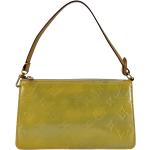 Gelbe Vintage Louis Vuitton Damentaschen mit Reißverschluss Klein 