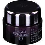 Parfümfreie Louis Widmer Gel Nachtcremes 50 ml mit Hyaluronsäure 